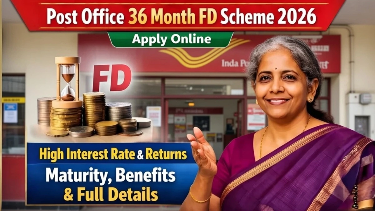 Post Office 36-Month Fixed Deposit Scheme 2026